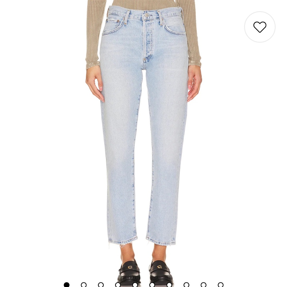 BRAND NEW agolde austin mid rise tapered slim